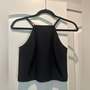 Chic Black Women's Halter Neck Top